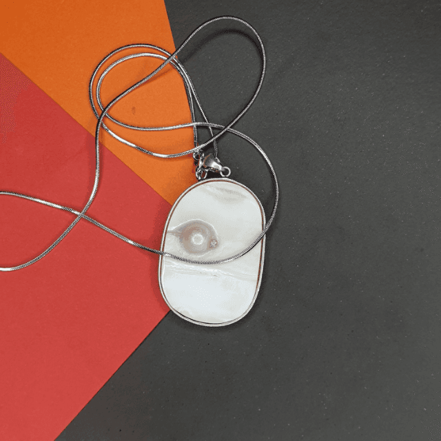 Sea Shell Pearl Pendant