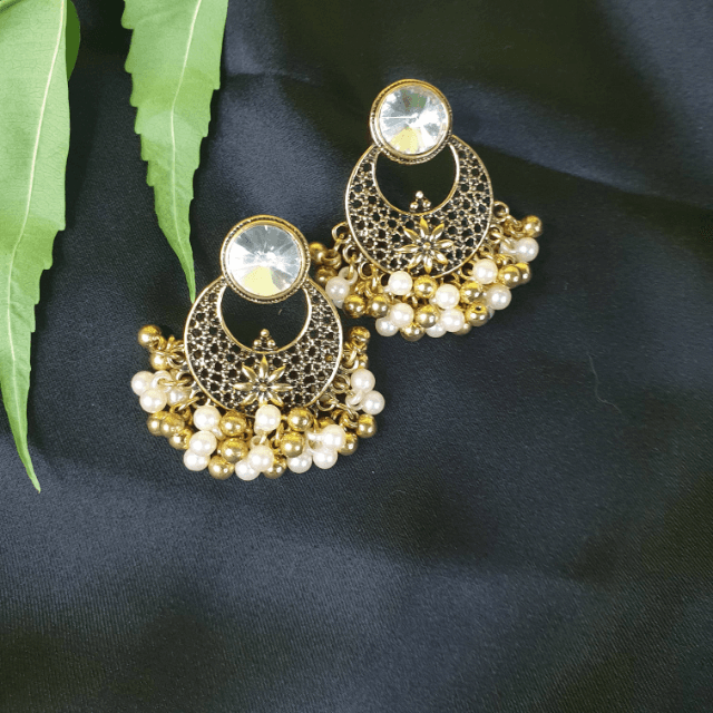 Traditional Golden Earrings