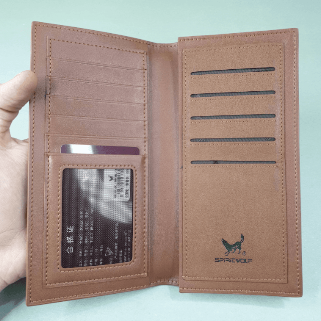 Long Leather Wallet SpiritWolf