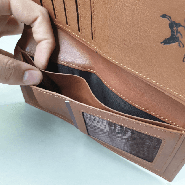 Long Leather Wallet SpiritWolf