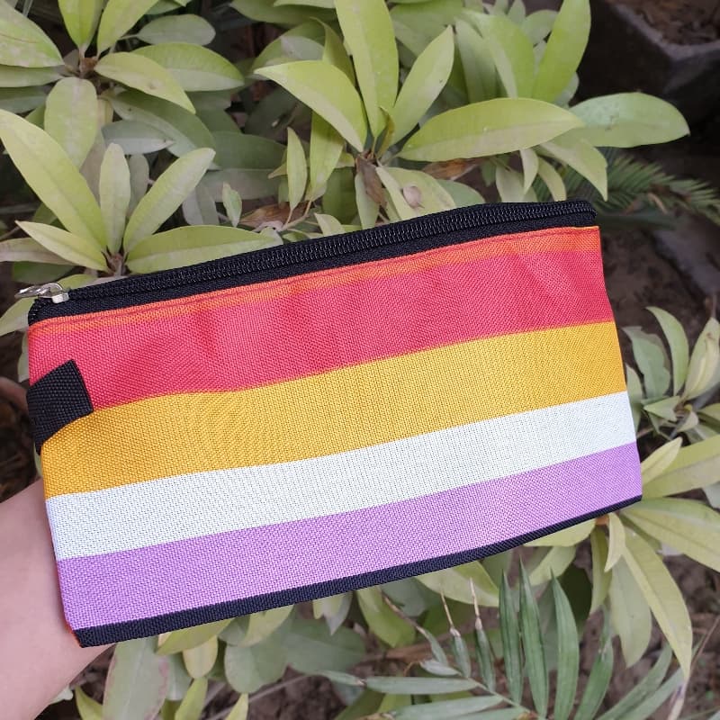 stripes pouches