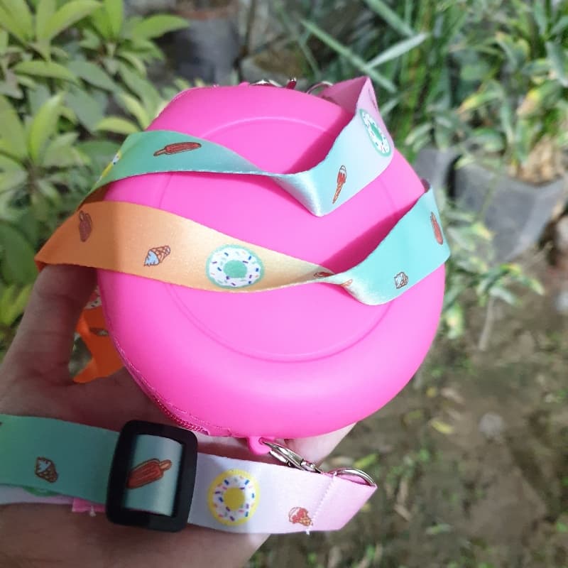 Cartoon food shoulder bag