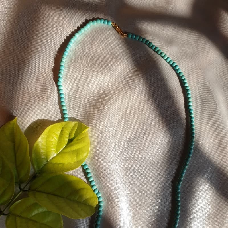 Turquoise beaded chain