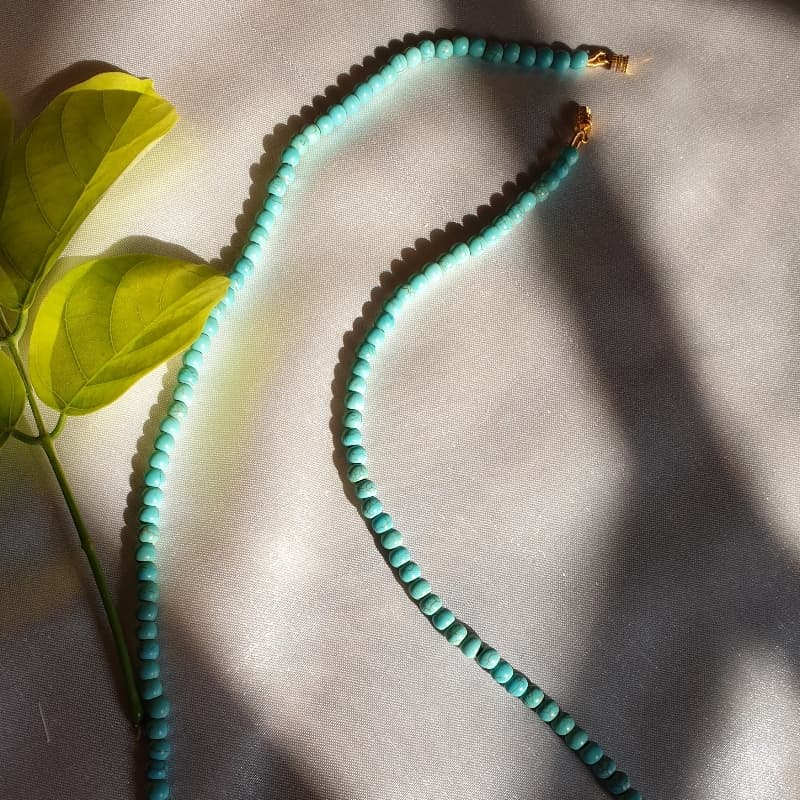Turquoise beaded chain