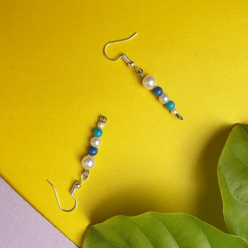 Bead drop earrings